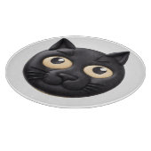 Black Cat 3D Inspiriert Schneidebrett (Ecke)