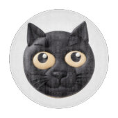 Black Cat 3D Inspiriert Schneidebrett (Vorderseite)