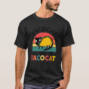 Black Cat Aco Kinder Männer Frauen rückwärts Acoc  T-Shirt