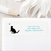 Black Cat Address Labels (Insitu)