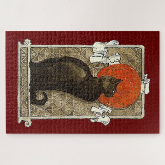 Black Cat, Alexandre Steinlen Puzzle (Horizontal)