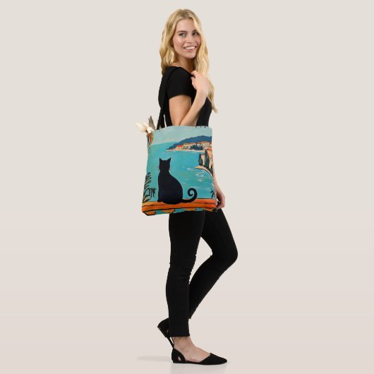 Black Cat and Sea Tasche (Am Model)