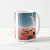 Black Cat Army - Thru The Wüste Kaffeetasse (VorderseiteRechts)