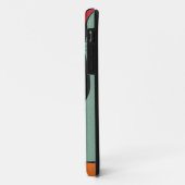 Black Cat Art Case-Mate iPhone Hülle (Hinten/Links)