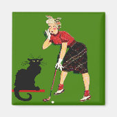 Black Cat at Golf Magnet (Vorne)