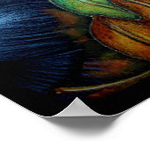 BLACK CAT - AUTUMN LEAVS Poster (Ecke)