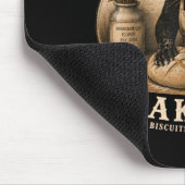 Black Cat Bakery Biscuits Täglich Gebacken Cat Mousepad (Ecke)