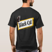 Black Cat Bar 2side T-Shirt (Rückseite)