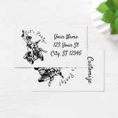 Black Cat Biker Babe Thunder_Cove (Schreibtisch)