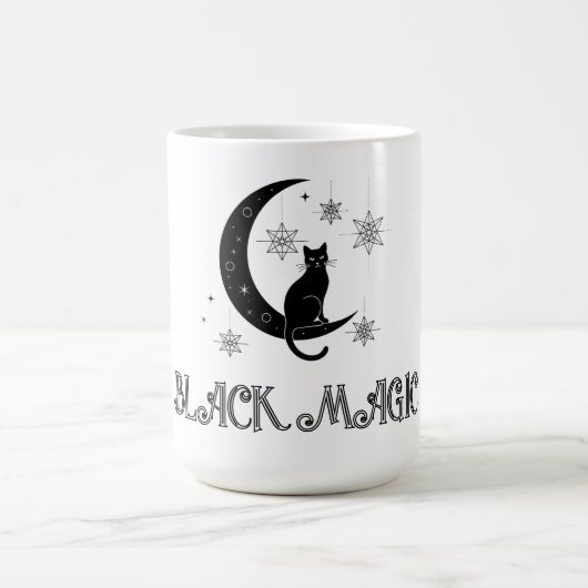 Black Cat Black Magic Kaffeetasse (Mittel)