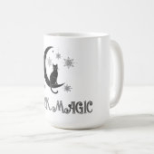 Black Cat Black Magic Kaffeetasse (VorderseiteRechts)