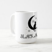 Black Cat Black Magic Kaffeetasse (Vorderseite Links)