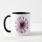 Black Cat Blume Tasse (Links)