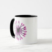 Black Cat Blume Tasse (Vorderseite Links)