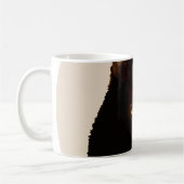 Black Cat Boho Stil Kaffeetasse (Links)