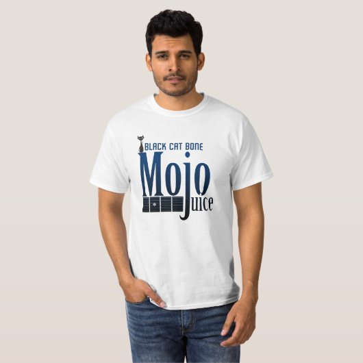 Black Cat Bone Mojo Juice Blues T-Shirt (Vorne ganz)