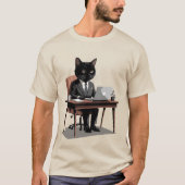 Black Cat BOSS T-Shirt (Vorderseite)