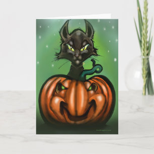 Black Cat Card Karte
