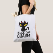 Black Cat Charm Halloween Tasche (Von Nahem)