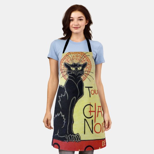 Black Cat (Chat Noir), Alexandre Steinlen Schürze (Getragen)