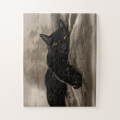 Black Cat Chilling Puzzle (Vertikal)