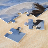 Black Cat Christmas Boat Holiday Puzzle (Seite)