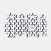 Black Cat Christmas Favor Box Geschenkschachtel (Ungefaltet)