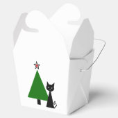 Black Cat Christmas Geschenkschachtel (Geöffnet)