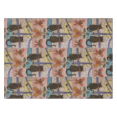 Black Cat Christmas Tischdecke (Vorderseite (Horizontal))