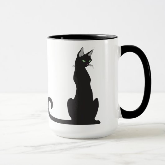 Black Cat Coffee Tasse (Rechts)