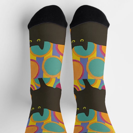 Black Cat Crew Socks Socken (Oben)