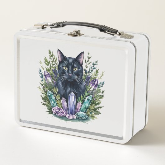 Black Cat Crystal Magic Lunchbox (Vorderseite)