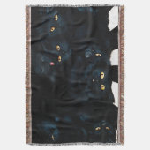 Black Cat Cuddle Decke (Vorderseite Vertikal)