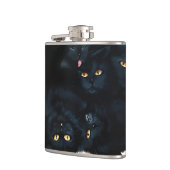 Black Cat Cuddle Flachmann (Links)