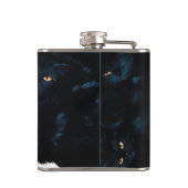 Black Cat Cuddle Flachmann (Rückseite)