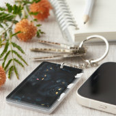 Black Cat Cuddle Schlüsselanhänger (Vorderseite rechts)