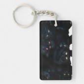 Black Cat Cuddle Schlüsselanhänger (Vorderseite)