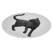 Black Cat Cutting Board Schneidebrett (Ecke)