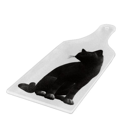 Black Cat Cutting Board Schneidebrett (Ecke)