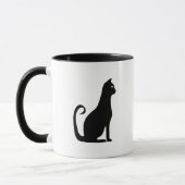 Black Cat Design Tasse (Links)