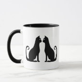 Black Cat Design Tasse (Links)