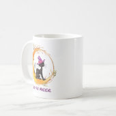 Black Cat - Du bist magisch Kaffeetasse (Vorderseite Links)