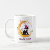 Black Cat - Du bist magisch Kaffeetasse (Links)