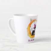 Black Cat - Du bist magisch Milchtasse (Linke Ecke)