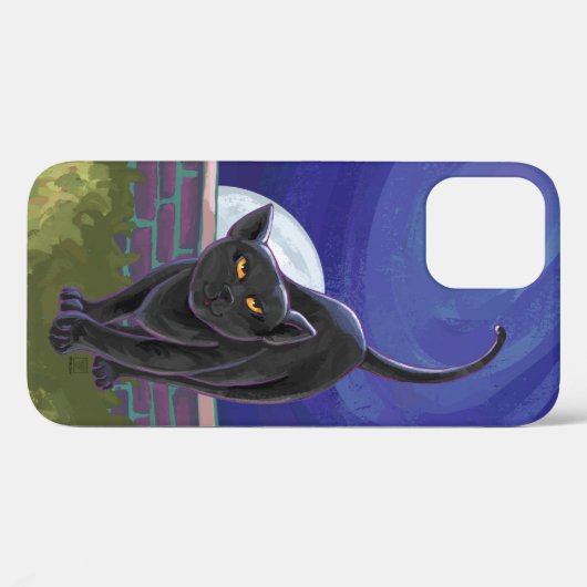 Black Cat Electronics Case-Mate iPhone Hülle (Rückseite (Horizontal))