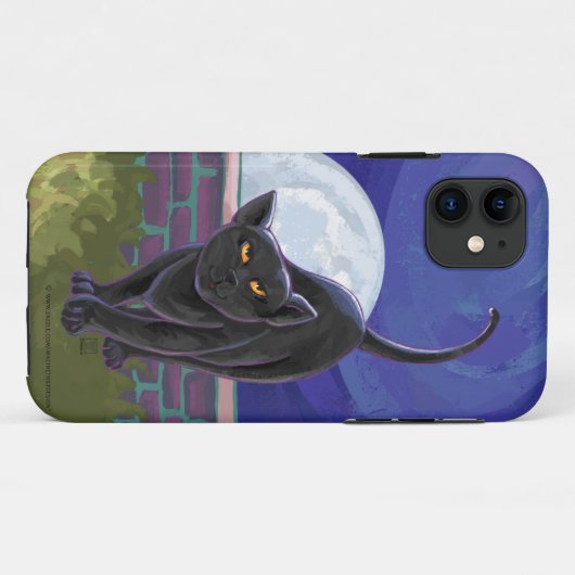 Black Cat Electronics Case-Mate iPhone Hülle (Rückseite (Horizontal))