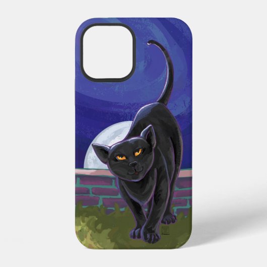 Black Cat Electronics iPhone Hülle (Rückseite)