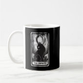 Black Cat Empress Tarot Card Kaffeetasse (Links)