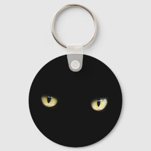 Black Cat Eyes   Katzenaugen-Makro Schlüsselanhänger