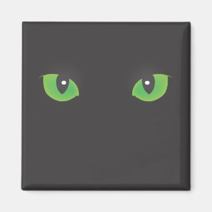 Black Cat Eyes Magnet